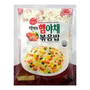 맛있는햄야채볶음밥도시락