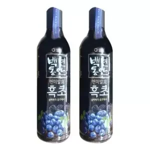 백년동안 흑초 블랙베리·블루베리