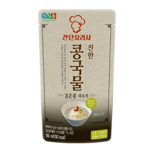 진한 콩국물 검은콩 파우치