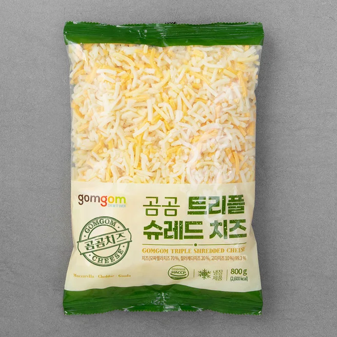 곰곰트리플슈레드치즈