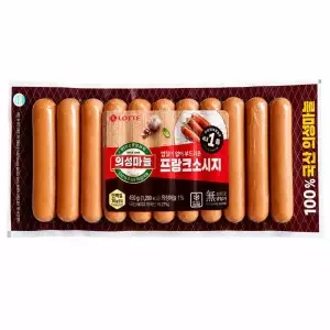 롯데의성마늘프랑크소시지