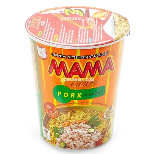마마 컵 포크 플레이버