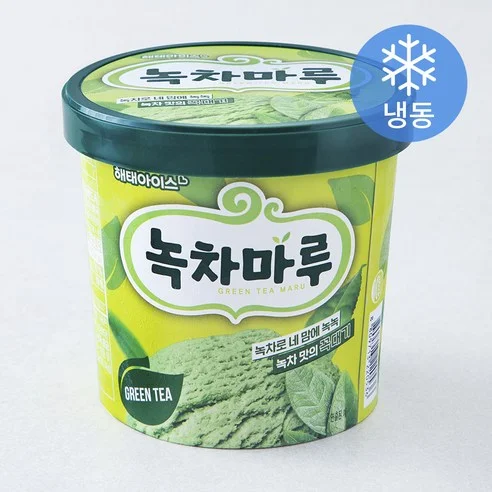 해태아이스 녹차마루