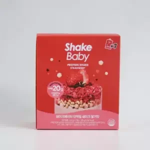 쉐이크베이비 단백질쉐이크 파우치 딸기맛
