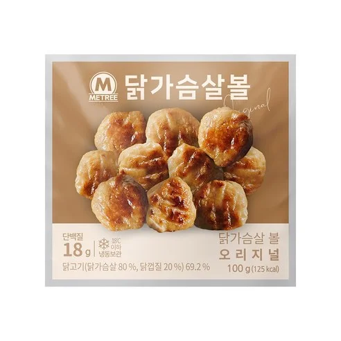 바르닭 닭가슴살볼 오리지널