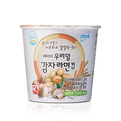 애터미우리밀감자라면컵