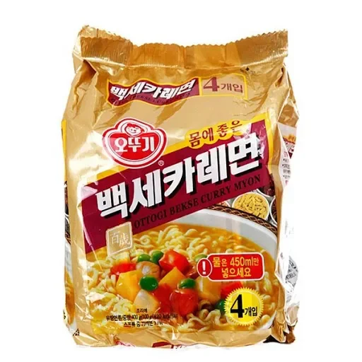 오뚜기카레면용기