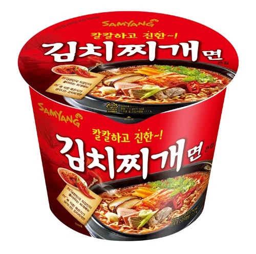 큰컵김치찌개면