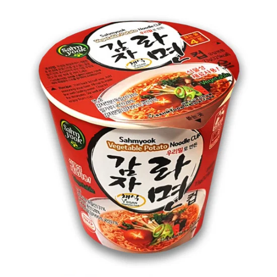 삼육우리밀로만든감자라면컵