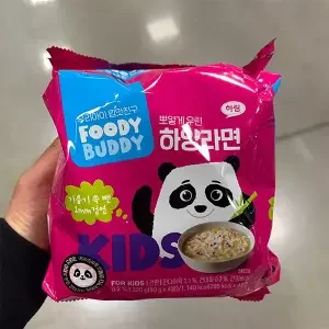 푸디버디 하양라면
