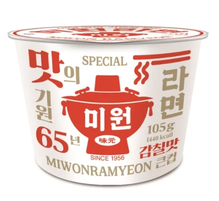 큰컵미원라면