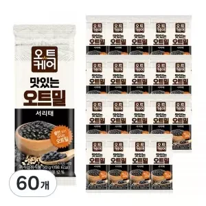 오트케어 맛있는 오트밀 서리태