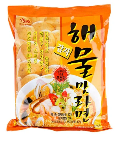 감자해물맛라면