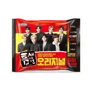 팔도 틈새라면 빨계떡