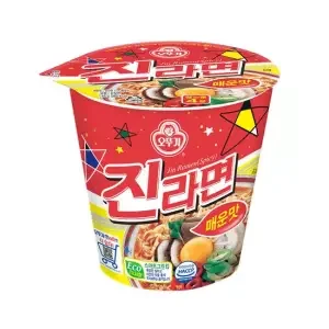 진라면Cup매운맛