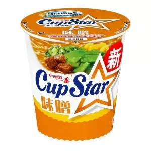 사뽀로 된장맛 컵라면
