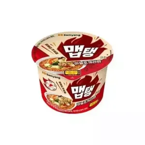 맵탱 마늘조개라면