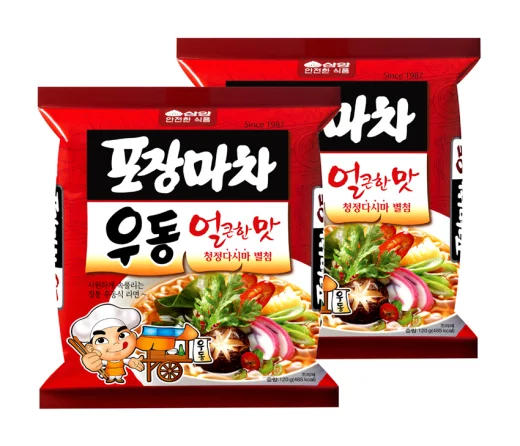 포장마차우동얼큰한맛