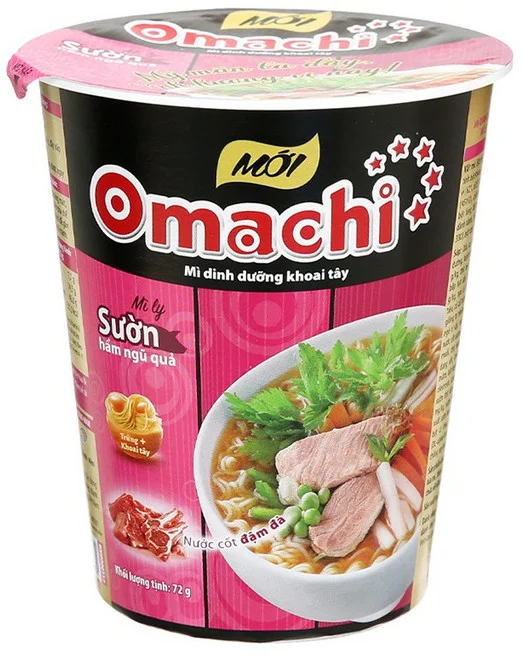 컵라면 OMACHI 인스탄트면 고기향