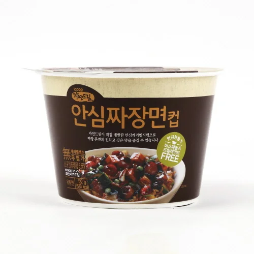 안심짜장면컵