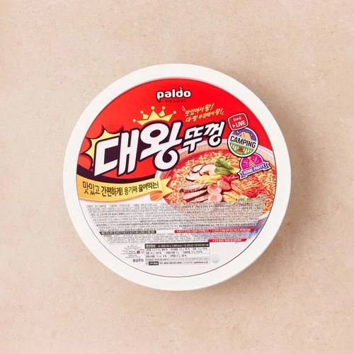 대왕뚜껑 면