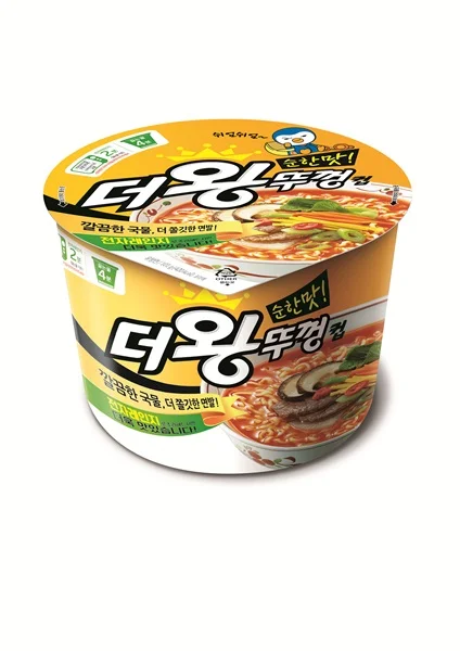 더왕뚜껑컵순한맛