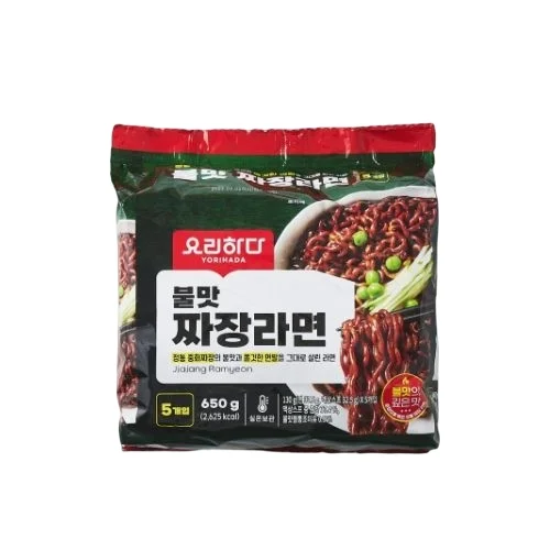 불맛짜장라면