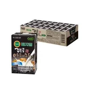 베지밀 검은콩 아몬드와 호두 두유 미니