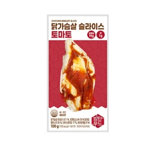 제이닭가슴살슬라이스 토마토