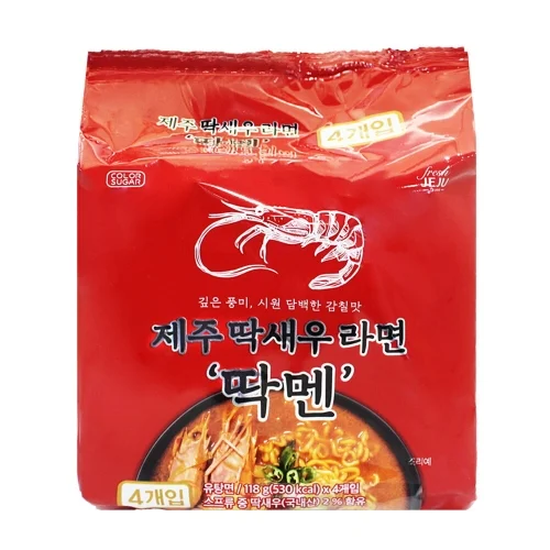 먹방라면 딱새우맛