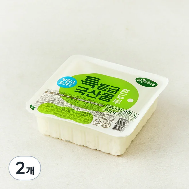 국산콩 촌두부