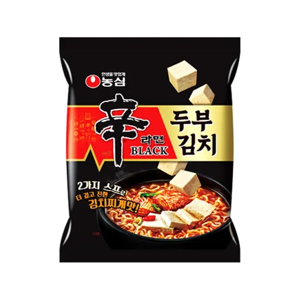신라면블랙두부김치