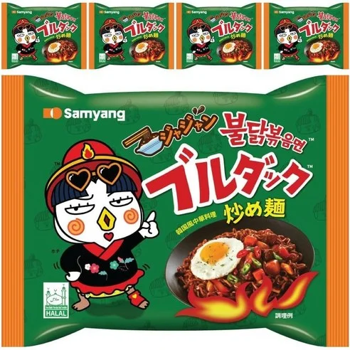 짜장불닭볶음면
