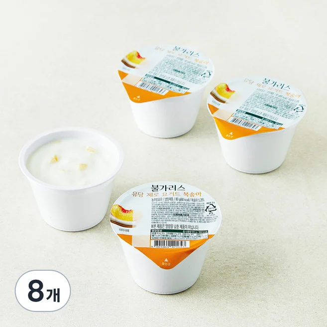 불가리스 유당 제로 요거트 복숭아