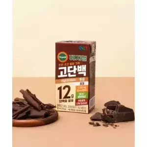 베지밀 고단백 두유 초코