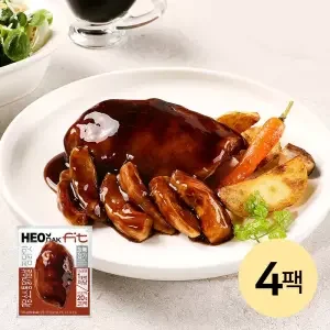 저당 소스 통 닭가슴살 찜닭맛