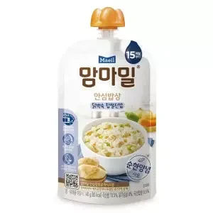 맘마밀 안심밥상 닭백숙 찹쌀진밥