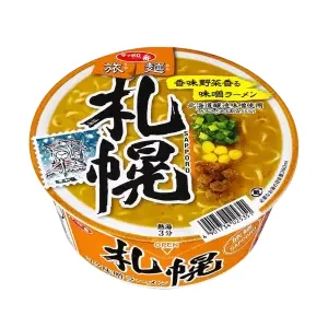 사뽀로 된장 컵라면