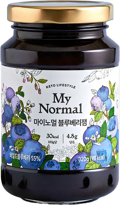 저칼로리 블루베리잼
