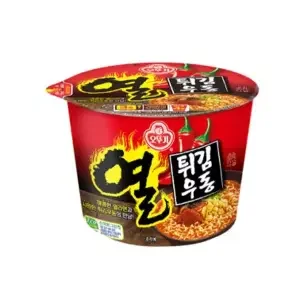열튀김우동