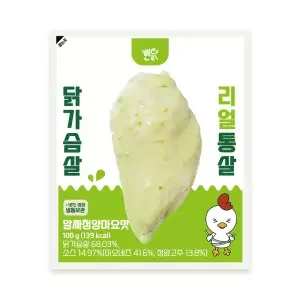 뺀닭 리얼통살 닭가슴살 알싸청양마요맛