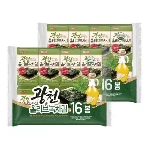 삼육 올리브녹차 김자반