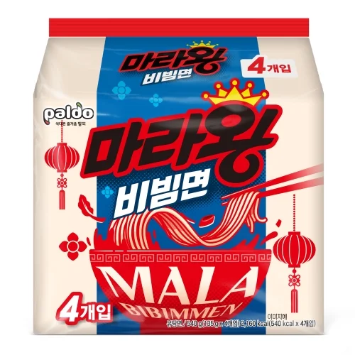 팔도 마라왕비빔면