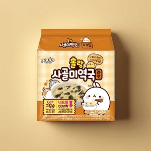 몰랑 사골미역국라면