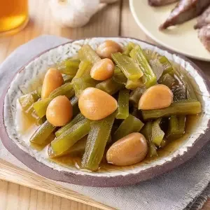 궁채알마늘장아찌