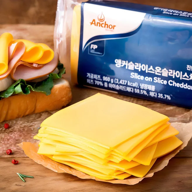 앵커 슬라이스온슬라이스체다치즈
