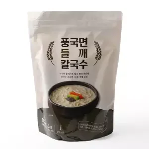 진한 들깨칼국수