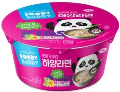 푸디버디 하양라면 컵
