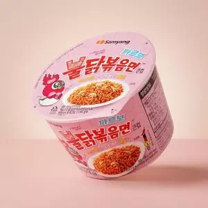큰컵크림까르보불닭볶음면