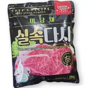 미담채 쇠고기다시